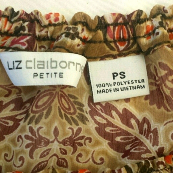 💕LIZ CLAIBORNE* Blouse - Picture 4 of 4